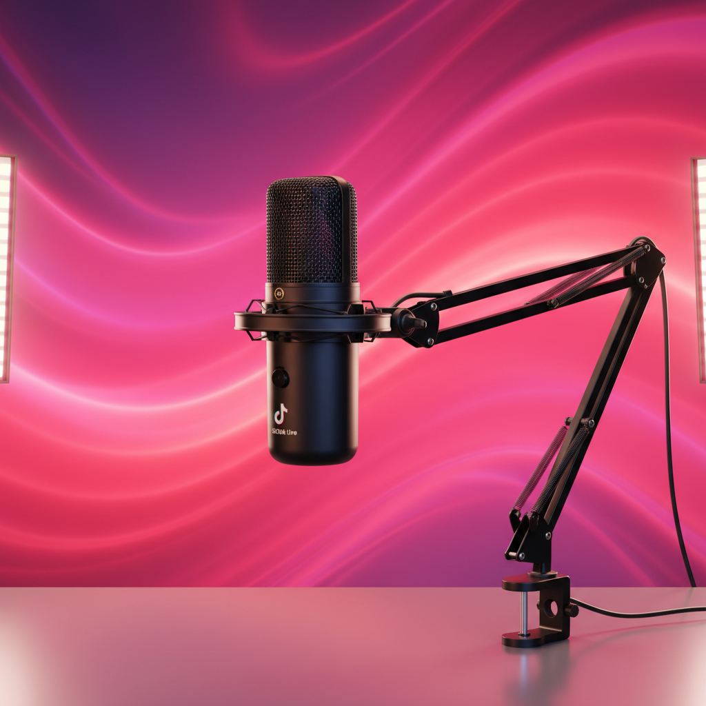 TikTok Live Stream Microphone